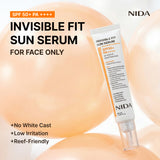 NIDA Invisible Fit Sun Duo (Serum & Cream) (Global)