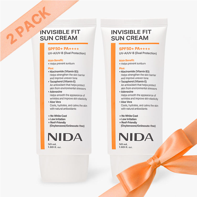 NIDA Invisible Fit Sun Cream for Face & Body (Global)