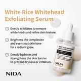 NIDA White Black Exfoliating Serum Duo Bundle