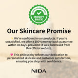 NIDA White Black Exfoliating Serum Duo Bundle