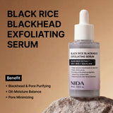 NIDA White Black Exfoliating Serum Duo Bundle